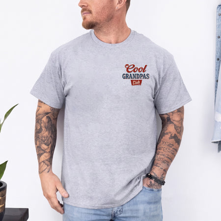 Cool Grandpas Club Shirt, Funny Grandpa Tee, Father's Day Gift