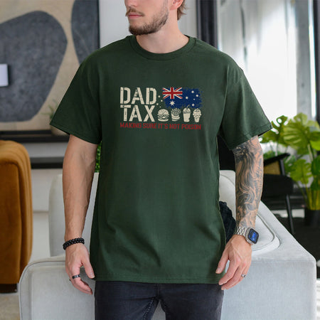 Dad Tax Shirt, Making Sure It's Not Poison, Funny Father Tee