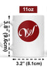 Love You So Much - Personalized Custom 3D Inflated Effect Mug