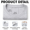 I Am The Storm - Personalized Custom Inside Neck Print T-Shirt