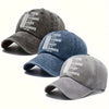 The Original Legend - Personalized Custom Vintage Washed Denim Cap  819 reviews