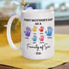 First Mother Day - Personalized Custom 3D Inflated Effect Mug