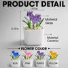 Thank You For Helping Me Grow - Personalized Custom Glass Everlasting Tulips
