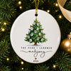 Personalized Mahjong Christmas Ornament, Custom Name Keepsake 2026