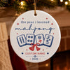 Personalized Mahjong Christmas Ornament, Custom Name Keepsake 2026