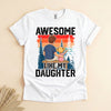 Awesome Like My Daughter Dad T-Shirt, Funny Father's Day Tee