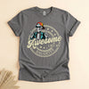 Awesome Like My Daughter Shirt, Funny Skeleton Dad Tee