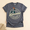 Awesome Like My Daughter Shirt, Funny Skeleton Dad Tee