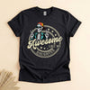 Awesome Like My Daughter Shirt, Funny Skeleton Dad Tee