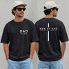 Personalized Dad Est Shirt, Man of God Cross Tee, Father's Day Gift