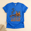 Backyard Cigar and Whiskey T-Shirt, Funny Bourbon Lover Tee