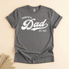 Personalized Promoted to Dad Shirt, Custom Year New Father Tee