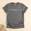 Custom Outnumbered by Girls Tee, Personalized Dad Name, Father Gift