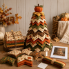 Thanksgiving Quilted Tree Sewing Kit, Autumn Table Decor