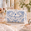 Something Blue For The Bride To Be - Quilted Makeup Bag