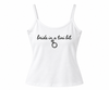 Bride In A Tini Bit Bachelorette Squad Embroidered Women's Tank Top