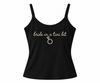 Bride In A Tini Bit Bachelorette Squad Embroidered Women's Tank Top