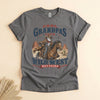 Cool Grandpa Wild West T-Shirt, Funny Cowboy Riding Tee