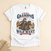 Cool Grandpa Wild West T-Shirt, Funny Cowboy Riding Tee