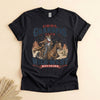 Cool Grandpa Wild West T-Shirt, Funny Cowboy Riding Tee