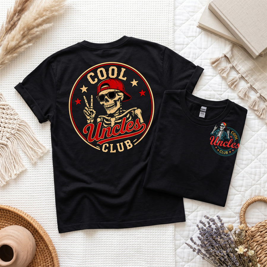 Cool Uncles Club Shirt, Funny Uncle Tee, Father's Day Gift
