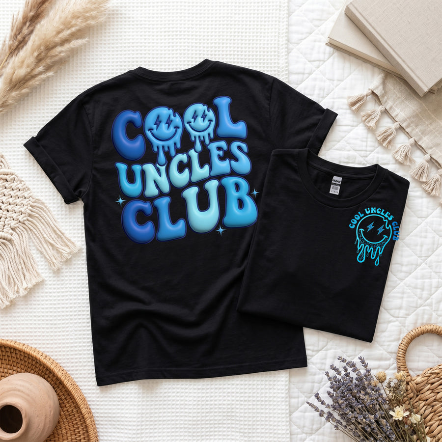 Cool Uncles Club Shirt, Funny Uncle Tee, Gift for New Uncle