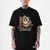 Funny Raccoon Graphic Tee, Chubby Trash Panda Shirt, Animal Lover Gift