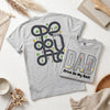 Dad Car Track Shirt, Funny Back Playmat Tee for Father's Day