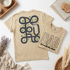 Dad Car Track Shirt, Funny Back Playmat Tee for Father's Day