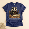 Dad Tax Agent T-Shirt, Funny Badger Tee, Father's Day Gift