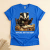 Dad Tax Agent T-Shirt, Funny Badger Tee, Father's Day Gift