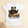 Dad Tax Agent T-Shirt, Funny Badger Tee, Father's Day Gift