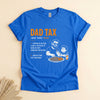 Dad Tax T-Shirt, Funny Father Definition Tee for Dads