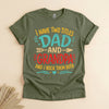 Dad and Grandpa Shirt, Two Titles Funny Tee for Grandpa