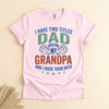 Dad and Grandpa Shirt, Two Titles Tee, Funny Father's Day Gift