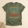 Dad and Grandpa Shirt, Two Titles Tee, Funny Father's Day Gift