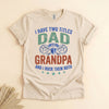 Dad and Grandpa Shirt, Two Titles Tee, Funny Father's Day Gift
