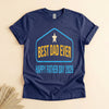 Best Dad Ever T-Shirt, Retro Badge Design, Happy Father's Day 2026