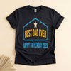 Best Dad Ever T-Shirt, Retro Badge Design, Happy Father's Day 2026