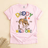 Daddy of the Wild One Shirt, Rodeo Birthday Tee for Dad