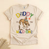 Daddy of the Wild One Shirt, Rodeo Birthday Tee for Dad