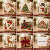 Christmas Sea Glass Mosaic Art Kit, Santa Claus Craft Set