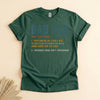 Funny Dad Tax Tee, Humorous Father Definition Shirt for Dads