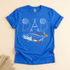 Fishing Dad T-Shirt, Fly Rod Graphic Tee, Gift for Fish-Loving Fathers