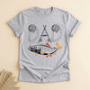 Fishing Dad T-Shirt, Fly Rod Graphic Tee, Gift for Fish-Loving Fathers
