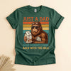 Funny Dad Bigfoot Milk Shirt, Just Came Back With the Milk Tee