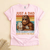 Funny Dad Bigfoot Milk Shirt, Just Came Back With the Milk Tee