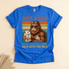 Funny Dad Bigfoot Milk Shirt, Just Came Back With the Milk Tee