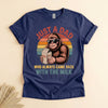 Funny Dad Bigfoot T-Shirt, Came Back With the Milk Tee