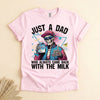 Funny Dad Milk Shirt, Skeleton Cool Dad Tee, Father's Day Gift